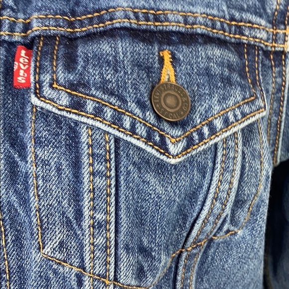 Levi's® NBA Denim Trucker Jacket Toronto Raptors - Picture 7 of 12